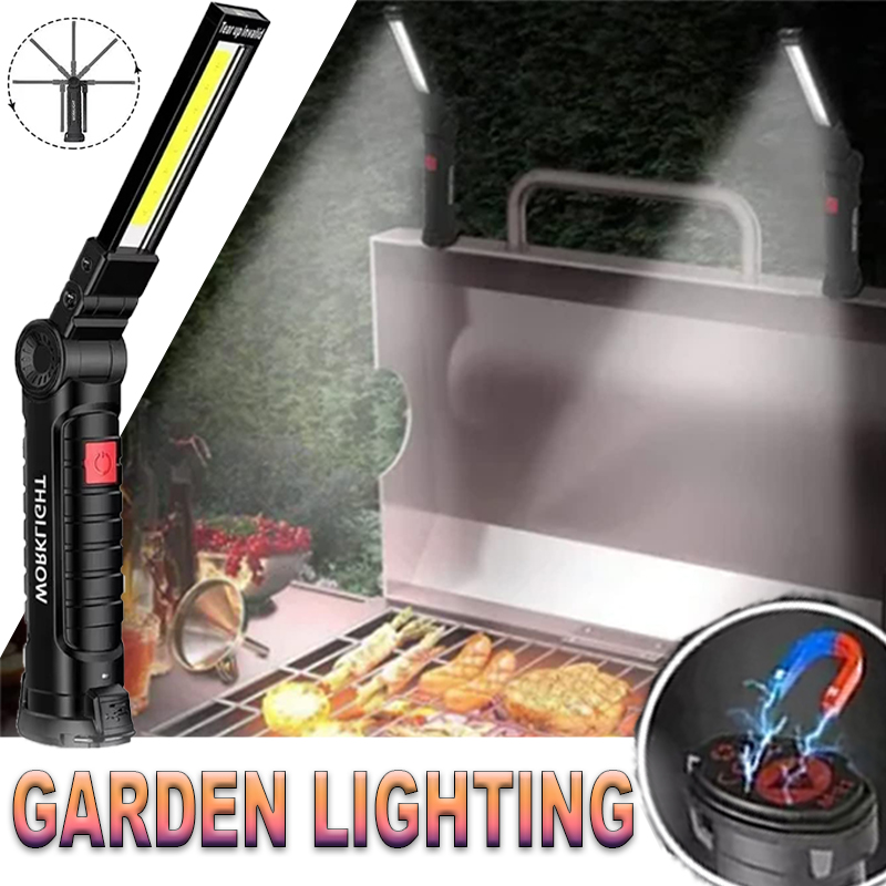 Outdoor Lighting Repair - Taşınabilir LED El Feneri Manyetik Kanca