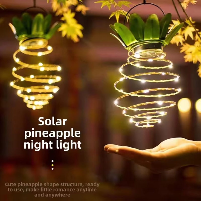 Outdoor Lighting Wire - Güneş Enerjili Şarjlı Işık LED Bakır