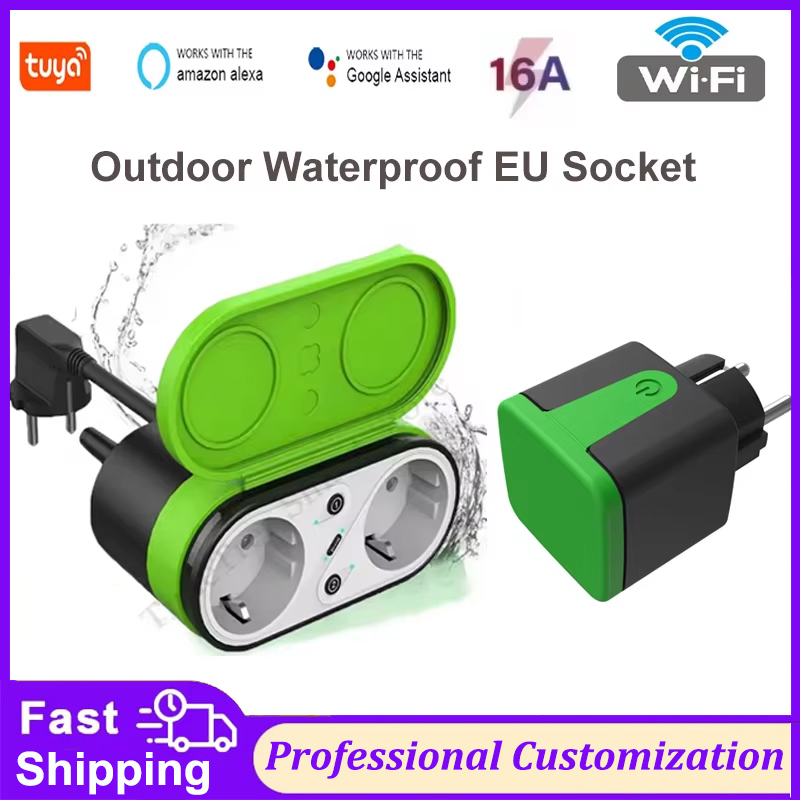 Outdoor Lighting Timer - Tuya EU 16A Wifi Akıllı Dış