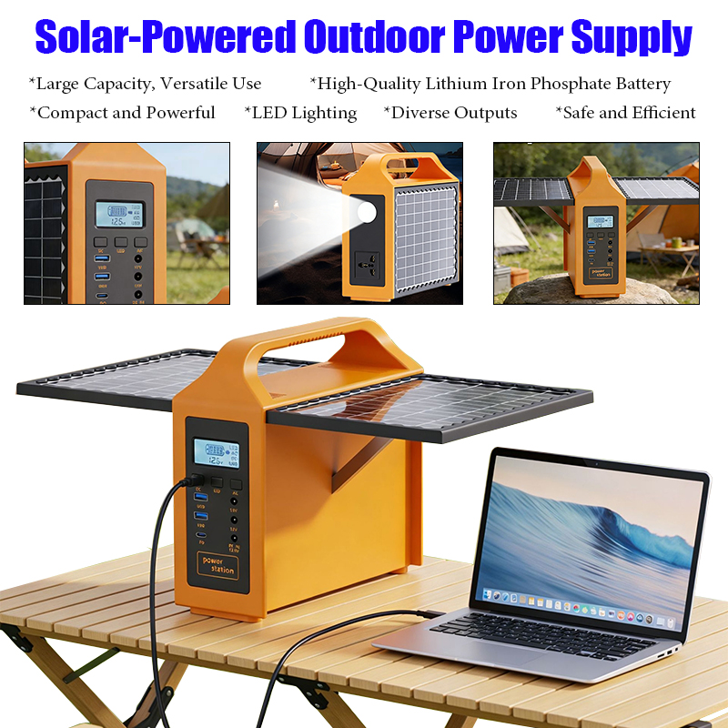 Outdoor Lighting Wire - 150W Taşınabilir Güneş Enerjisi İstasyonu, LED