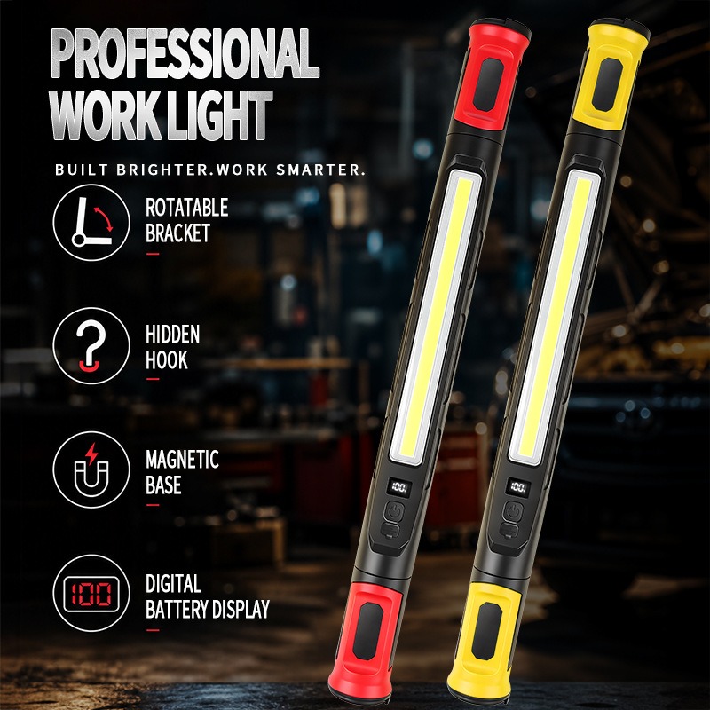 Outdoor Lighting Repair - COB Manyetik Çalışma Lambası Şarj Edilebilir