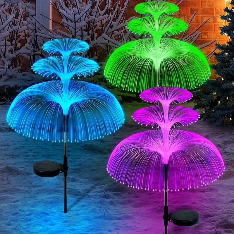 Outdoor Lighting Jellyfish - Güneş enerjili denizanası ışıkları açık hava