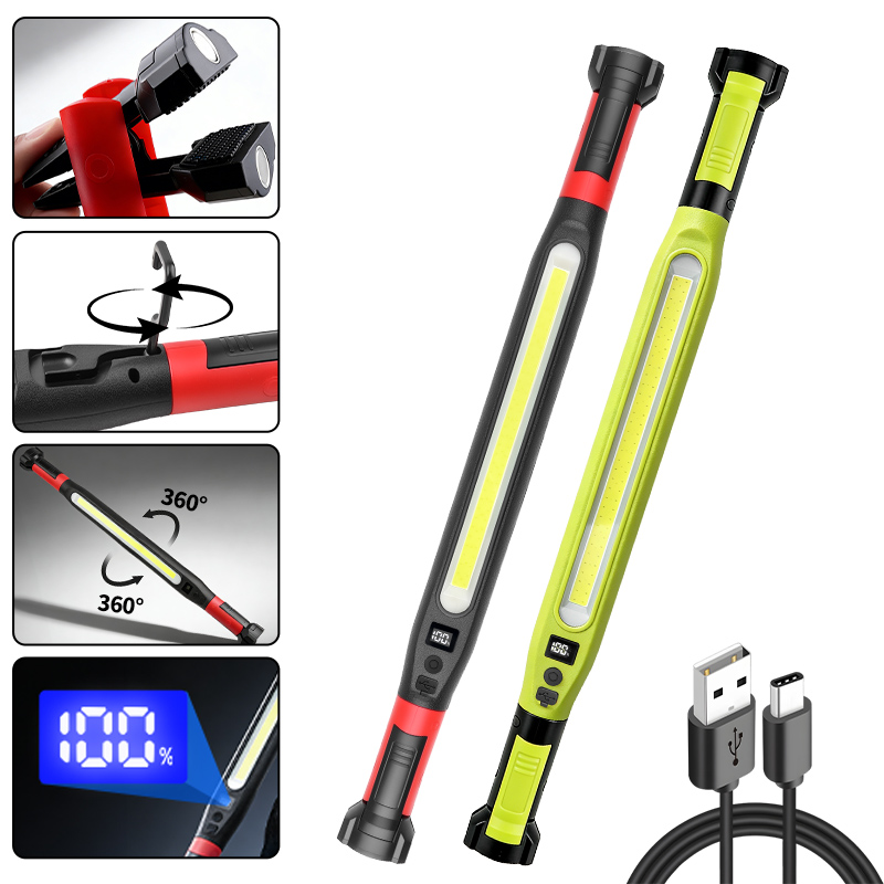 Outdoor Lighting Repair - COB Çalışma Lambası Tip-C Şarj Edilebilir