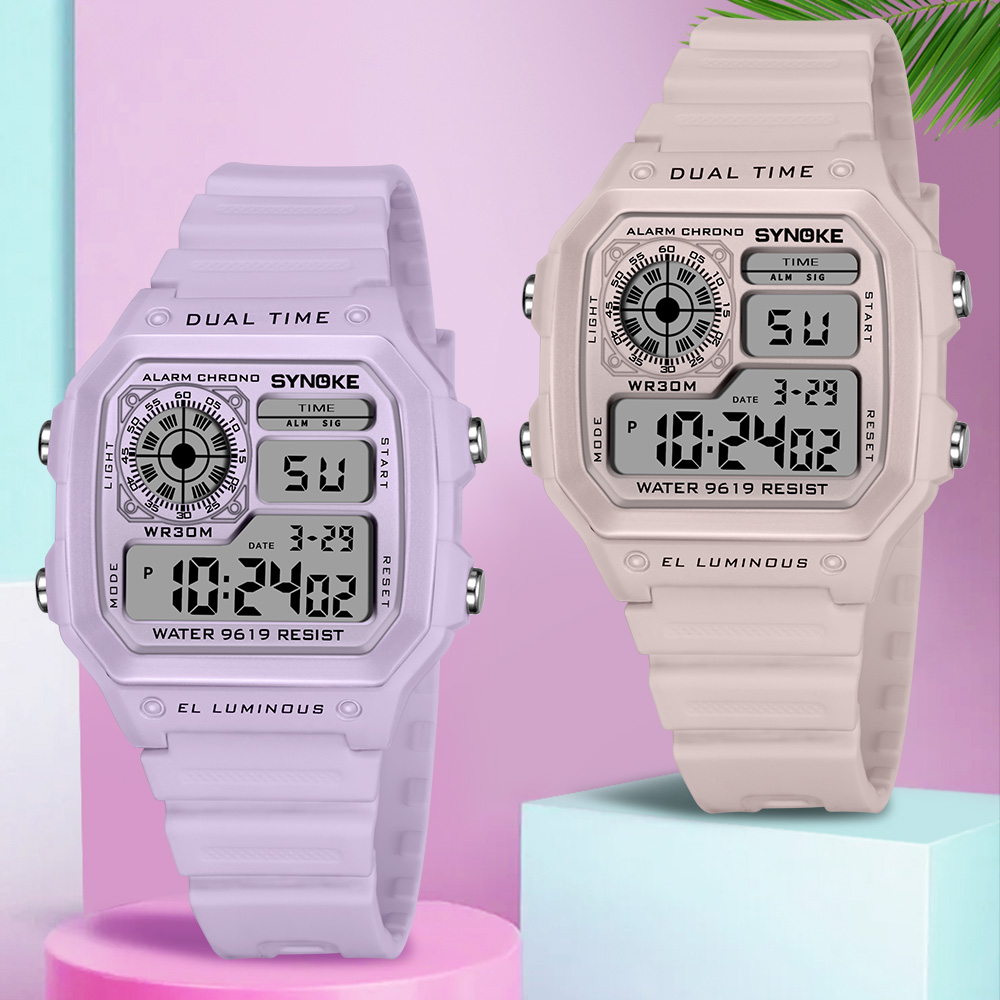 Outdoor Lighting Timer - SYNOKE Dijital Saatler Bayan Spor Aydınlık