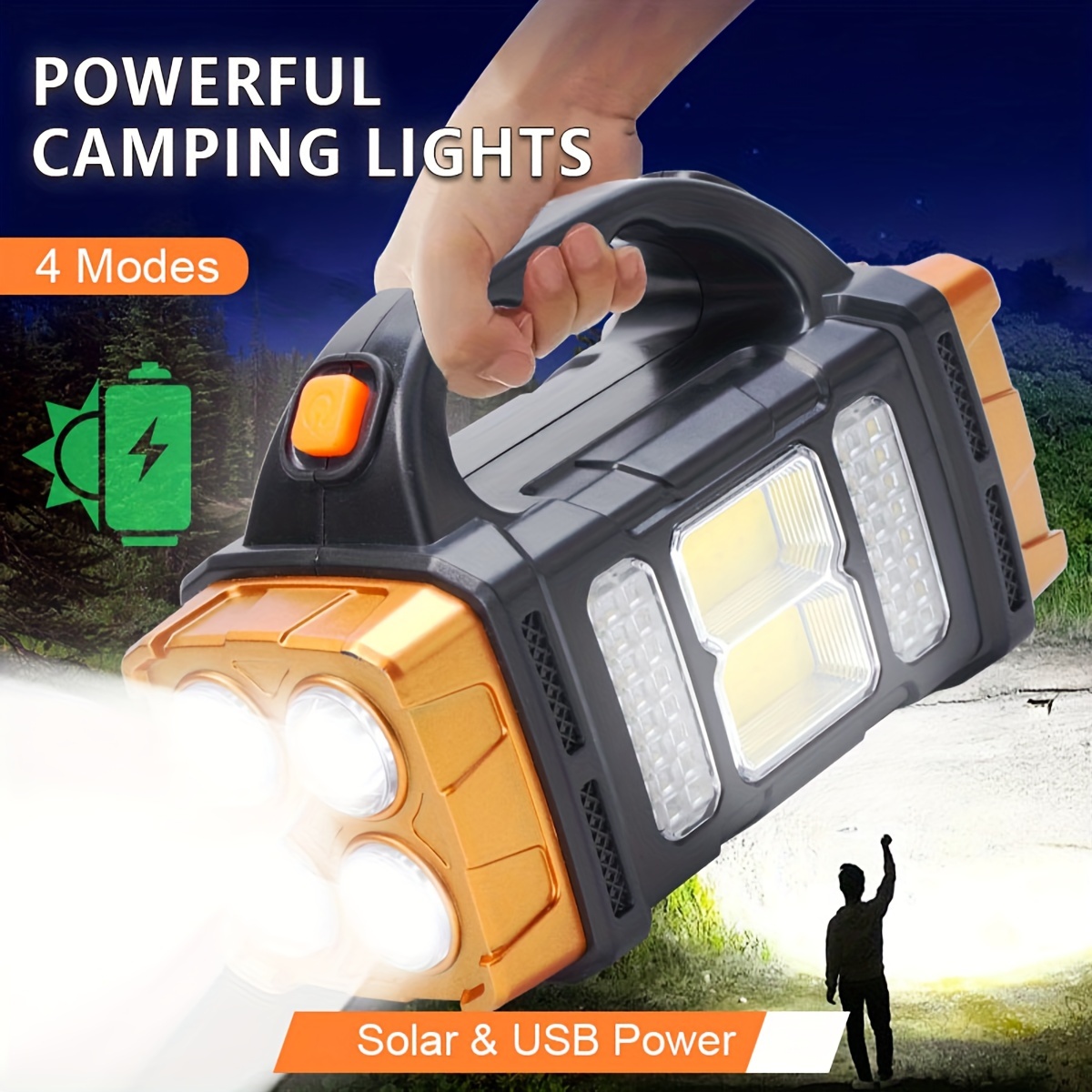 Outdoor Lighting Wire - Yeni Yükseltilmiş Şarj Edilebilir Yüksek Güçlü