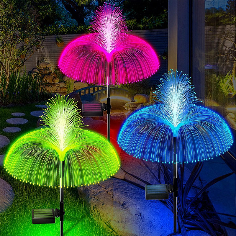 Outdoor Lighting Jellyfish - Güneş LED denizanası işıklar açık bahçe