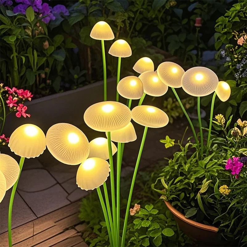 Outdoor Lighting Jellyfish - Güneş Enerjili LED Denizanası Sallanan Işıklar