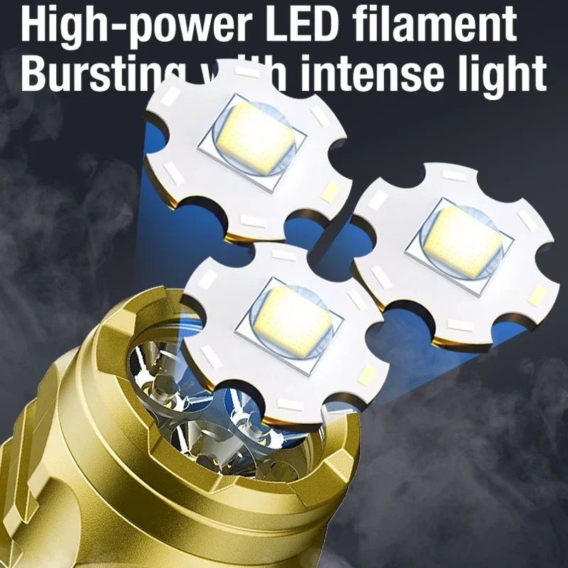 Yüksek Güçlü LED El Feneri Dah - Outdoor Lighting Battery Powered incelemesi ve fiyatı
