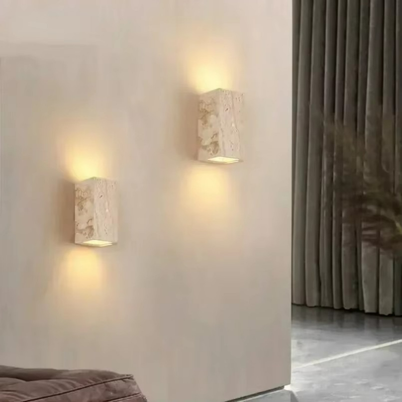 Sarı Traverten Taş Duvara Mont - Outdoor Lighting For Front Of House incelemesi ve fiyatı