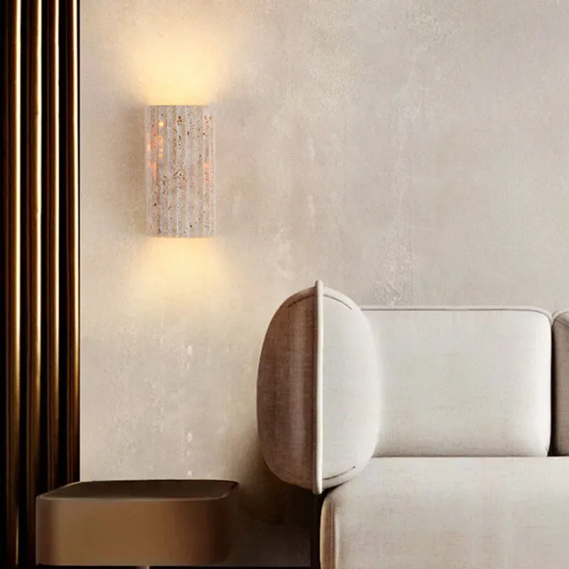 Sarı Traverten Taş Duvara Mont - Outdoor Lighting For Front Of House incelemesi ve fiyatı
