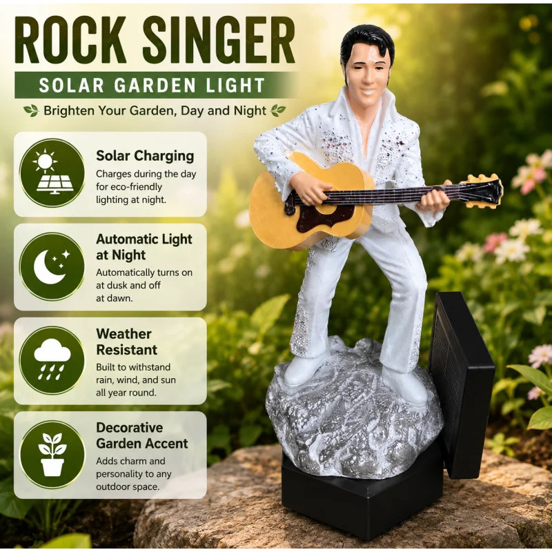 Elvis Güneş Bahçe Heykeli Işık - Outdoor Lighting Vintage incelemesi ve fiyatı