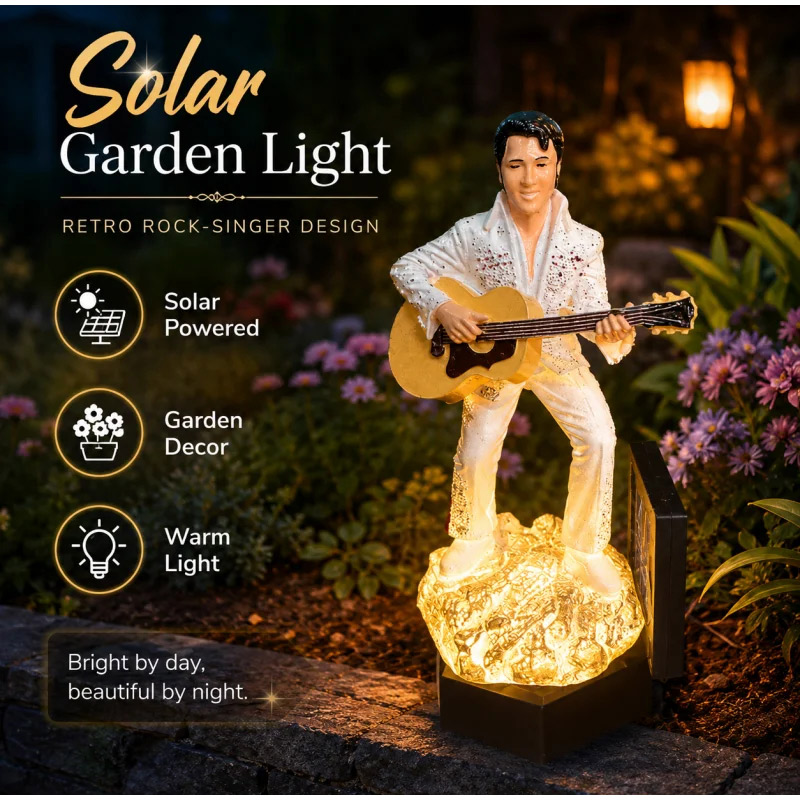 Elvis Güneş Bahçe Heykeli Işık - Outdoor Lighting Vintage incelemesi ve fiyatı