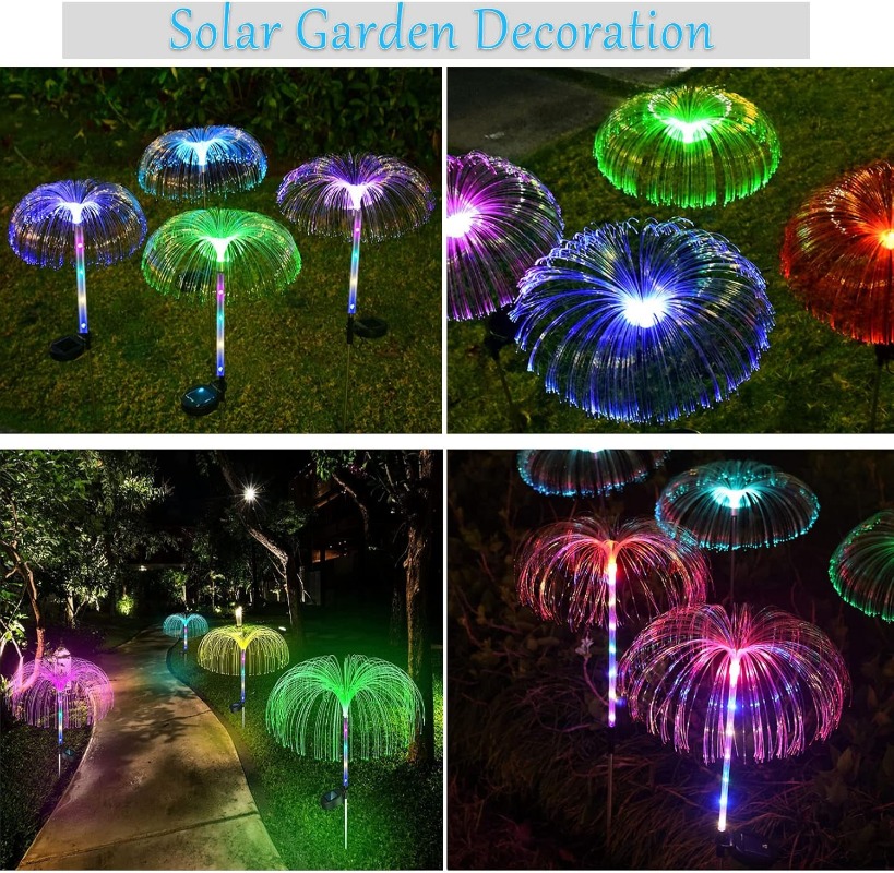 Açık LED Güneş Işıkları 7 Renk - Outdoor Lighting Jellyfish incelemesi ve fiyatı