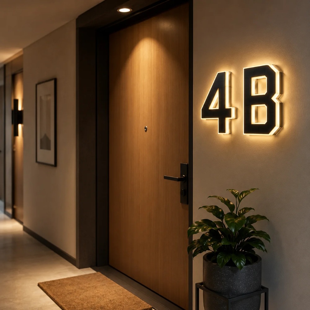 Güneş Enerjili LED Ev Numarası - Outdoor Lighting For Front Of House incelemesi ve fiyatı
