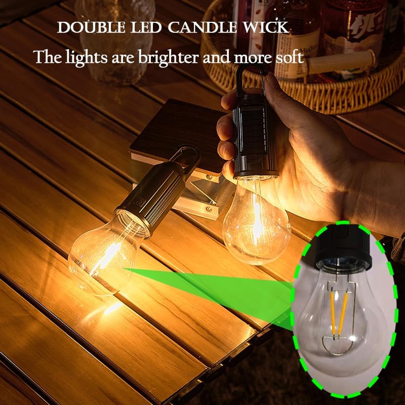 Güneş Enerjili LED Kamp Lambal - Outdoor Lighting Wire incelemesi ve fiyatı