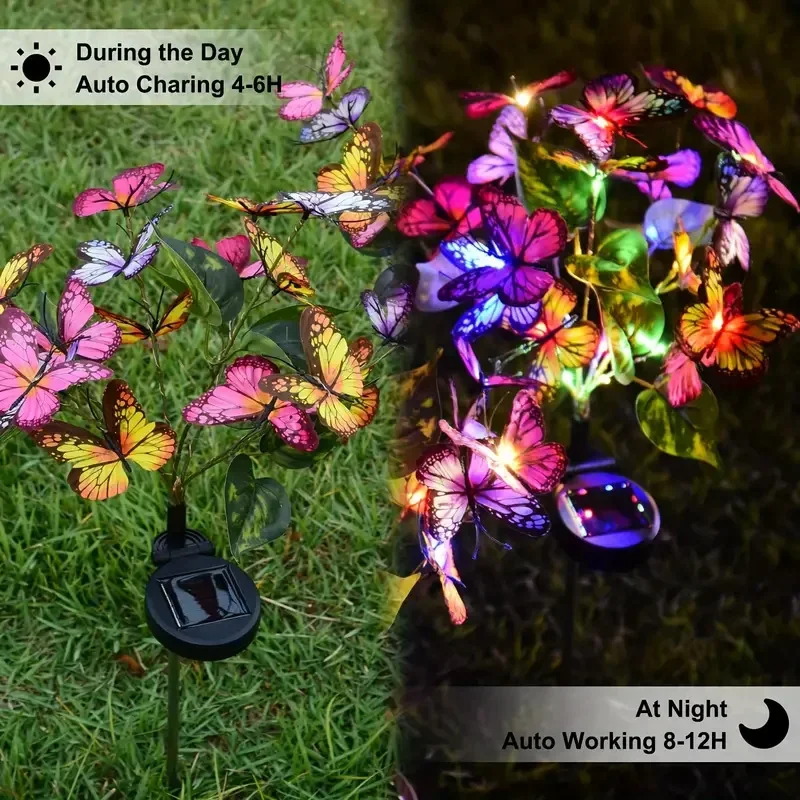 Güneş LED Kelebek Bahçe Işıkla - Outdoor Lighting Wire incelemesi ve fiyatı