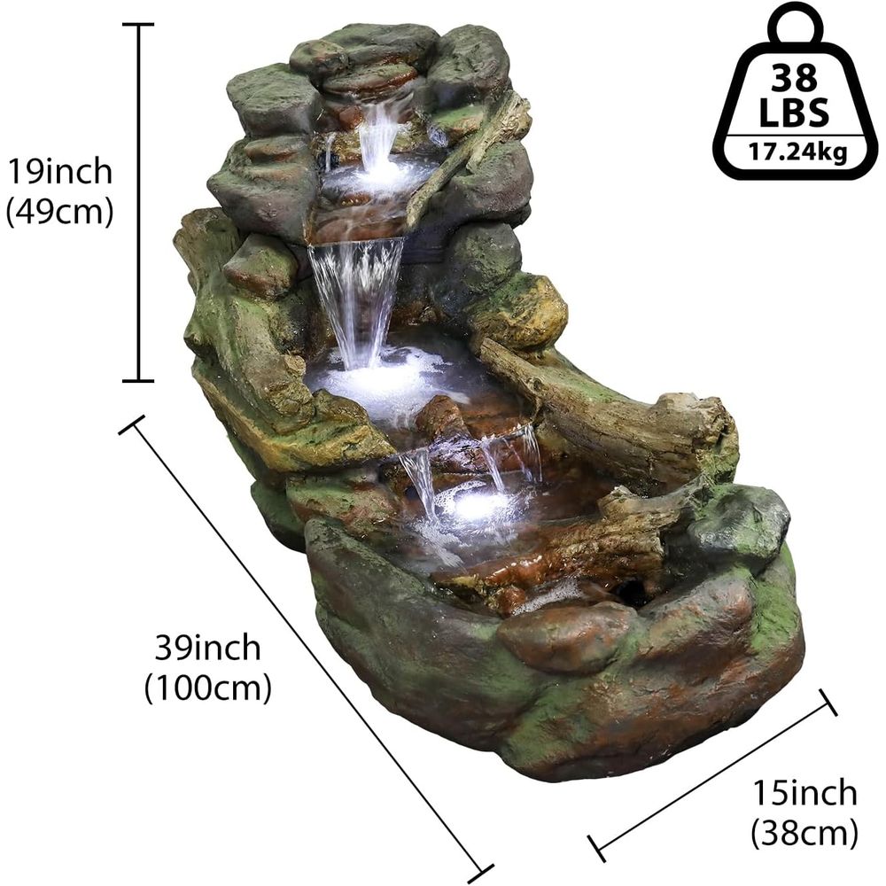 LED Işıklı Çok Katlı Dış Mekan - Outdoor Lighting For Backyard incelemesi ve fiyatı