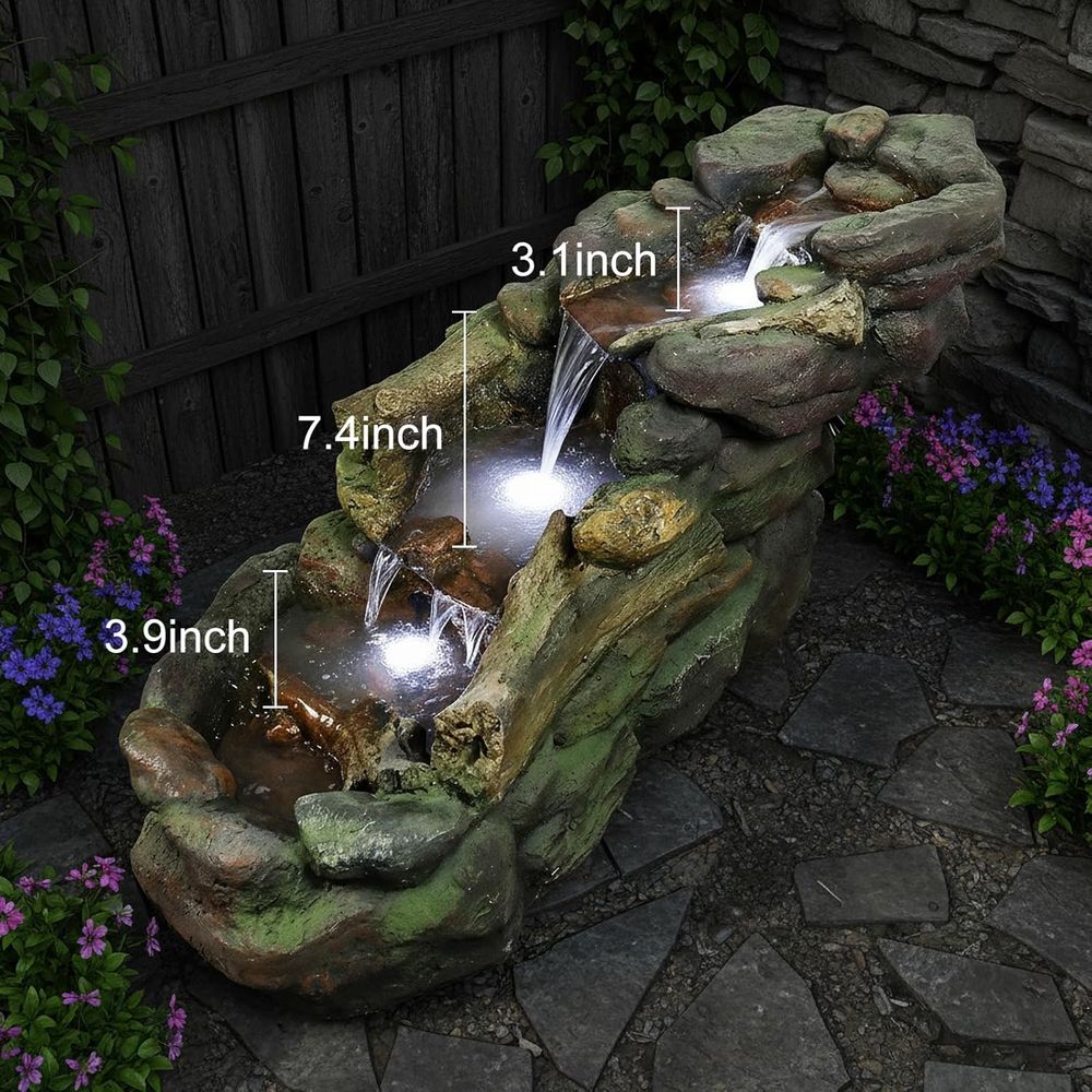 LED Işıklı Çok Katlı Dış Mekan - Outdoor Lighting For Backyard incelemesi ve fiyatı