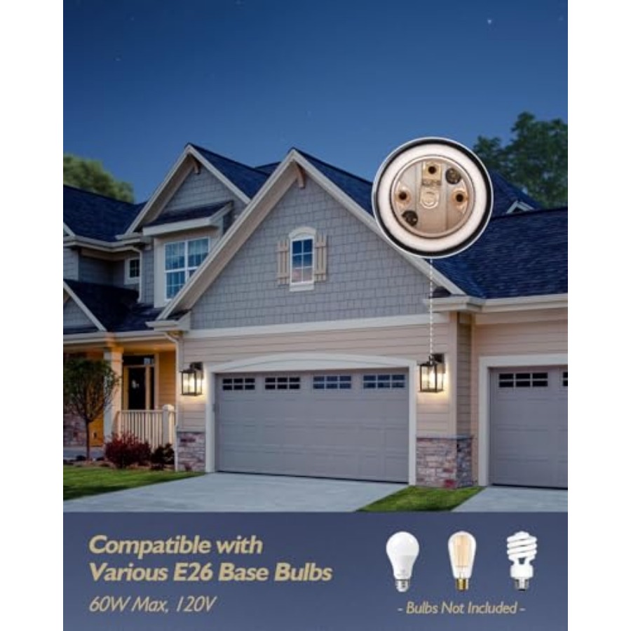 12'' Dış Mekan Veranda Lambala - Outdoor Lighting For Front Of House incelemesi ve fiyatı
