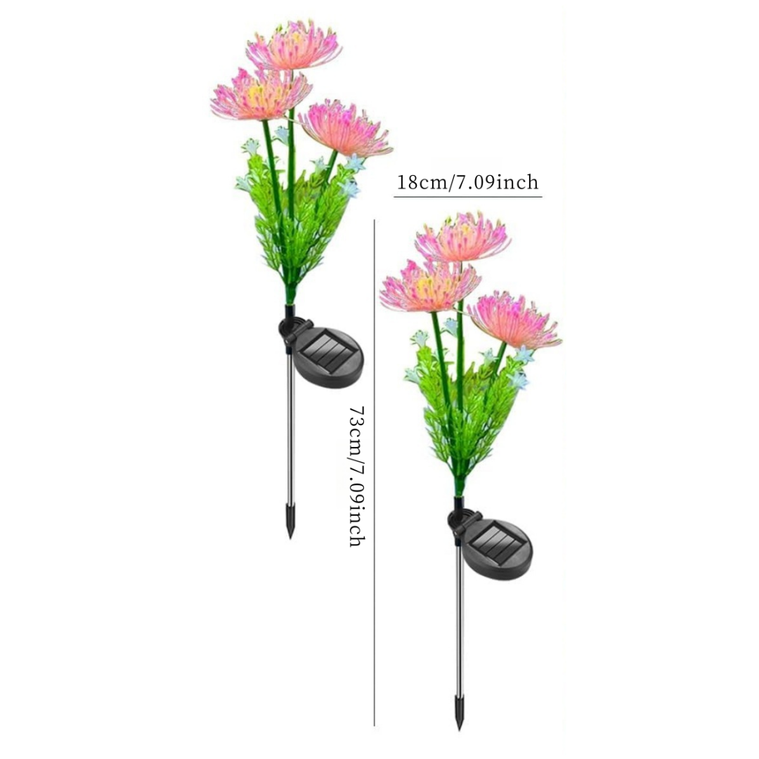 Güneş Enerjili Çiçek Dekoratif - Outdoor Lighting For Backyard incelemesi ve fiyatı