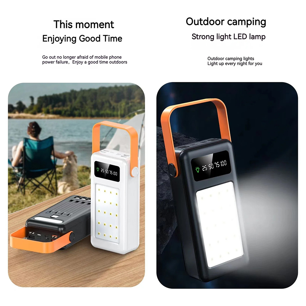 50000mAh 80000mAh Taşınabilir  - Outdoor Lighting Cable incelemesi ve fiyatı