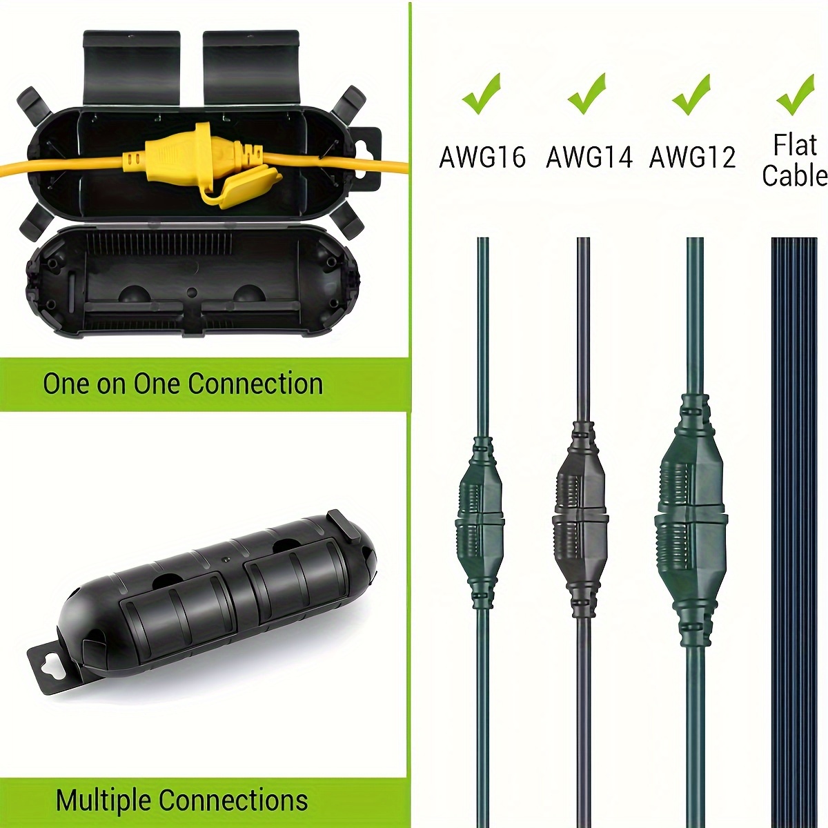 Uzatma Kablosu Fiş Bağlantısı  - Outdoor Lighting Cable incelemesi ve fiyatı