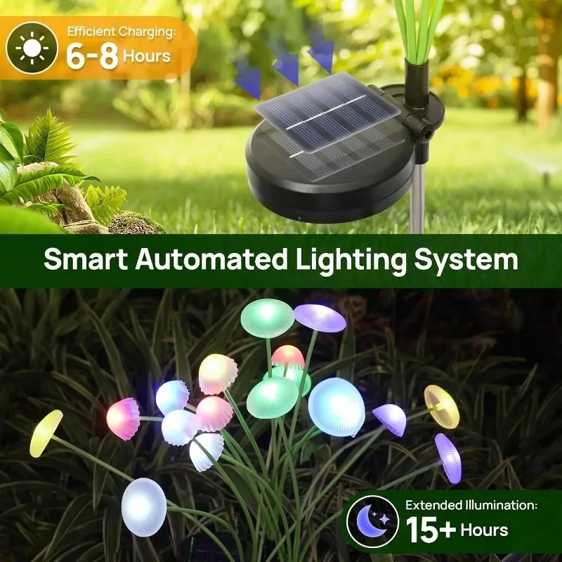 6LEDS Güneş Enerjili Mantar Şe - Outdoor Lighting Jellyfish incelemesi ve fiyatı