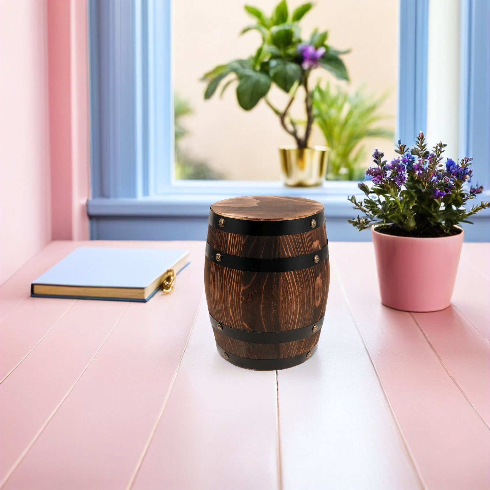 Ahşap Dış Mekan Fıçı Taburesi  - Outdoor Lighting Vintage incelemesi ve fiyatı