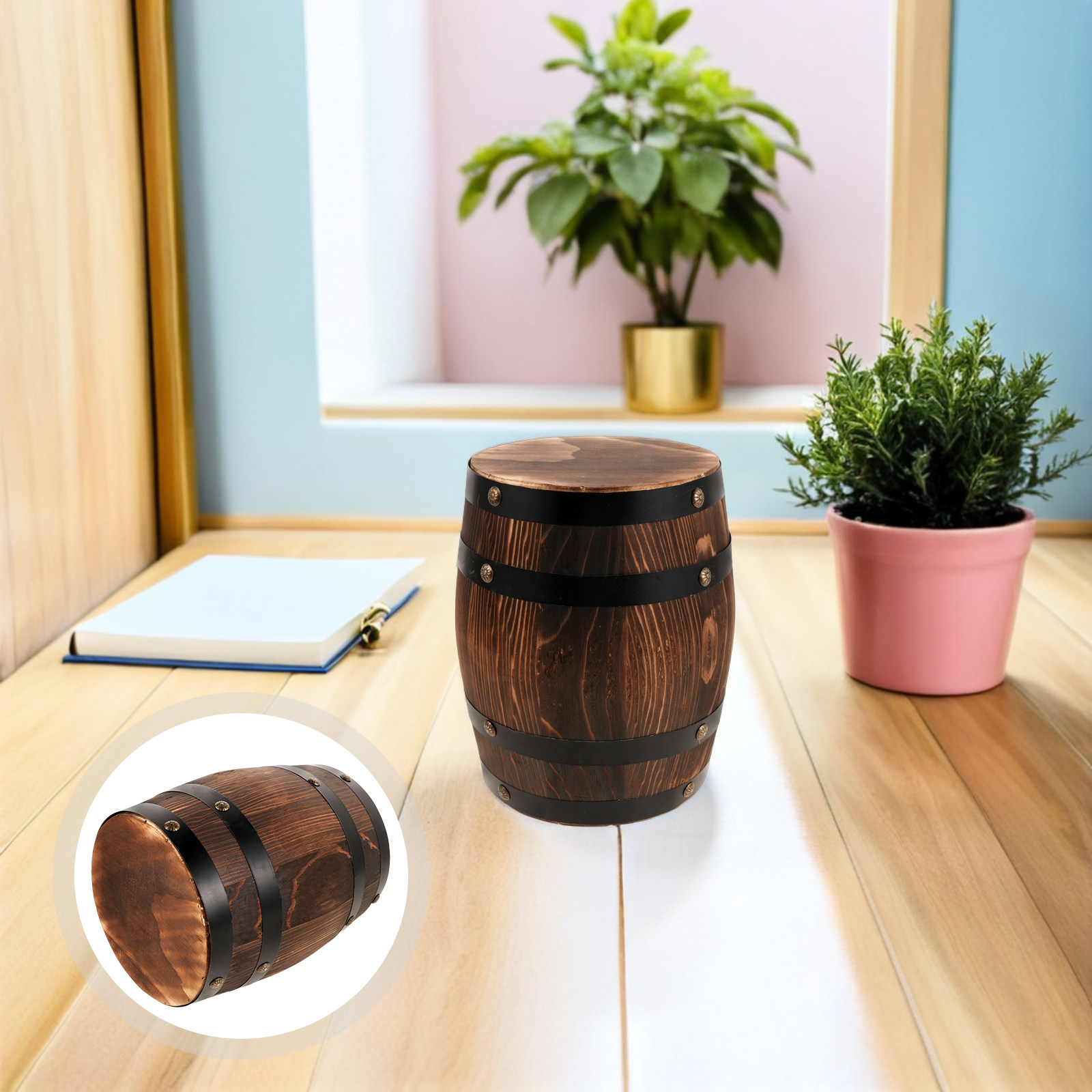 Ahşap Dış Mekan Fıçı Taburesi  - Outdoor Lighting Vintage incelemesi ve fiyatı
