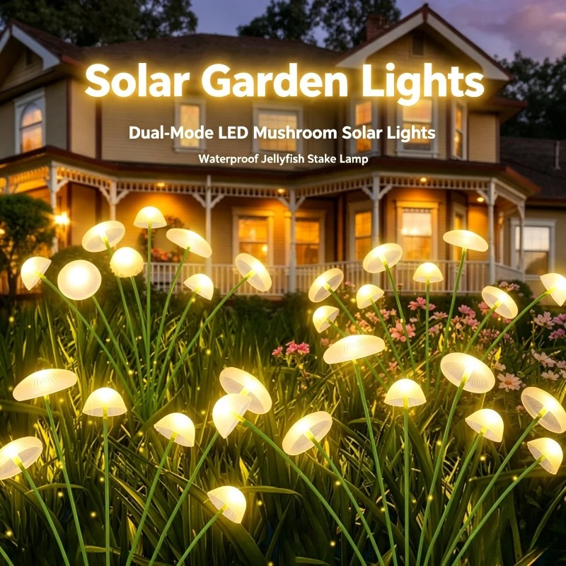 Güneş Enerjili Bahçe Lambaları - Outdoor Lighting Jellyfish incelemesi ve fiyatı