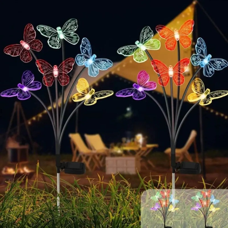 Güneş Enerjili Kelebek Lambala - Outdoor Lighting Battery Powered incelemesi ve fiyatı