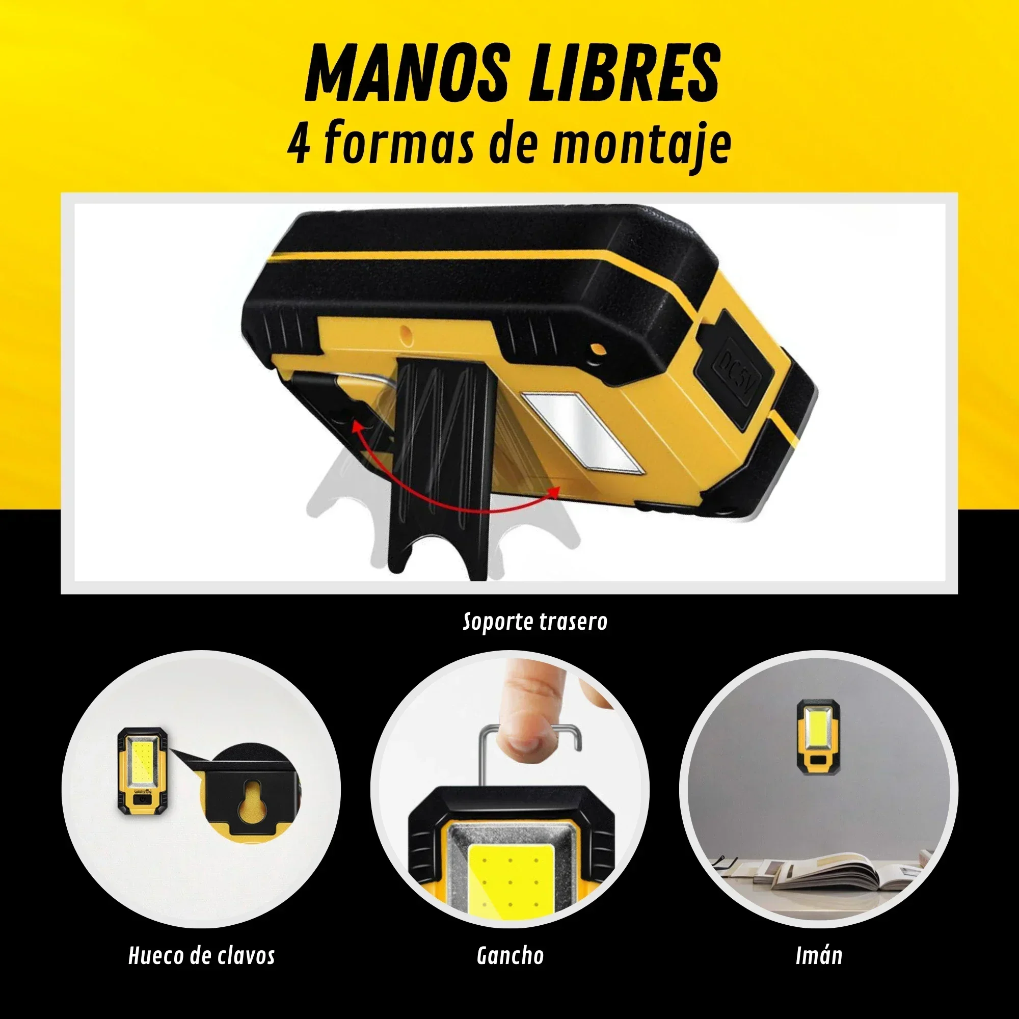 Taşınabilir 4000mAh Şarj Edile - Outdoor Lighting Hooks incelemesi ve fiyatı