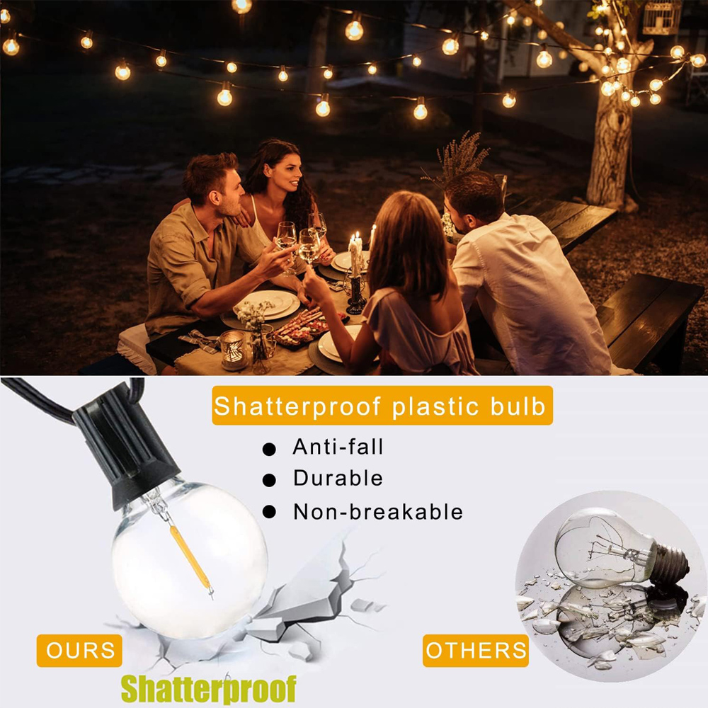 8M/15M G40 Küre Şeklinde Işık  - Outdoor Lighting For Backyard incelemesi ve fiyatı