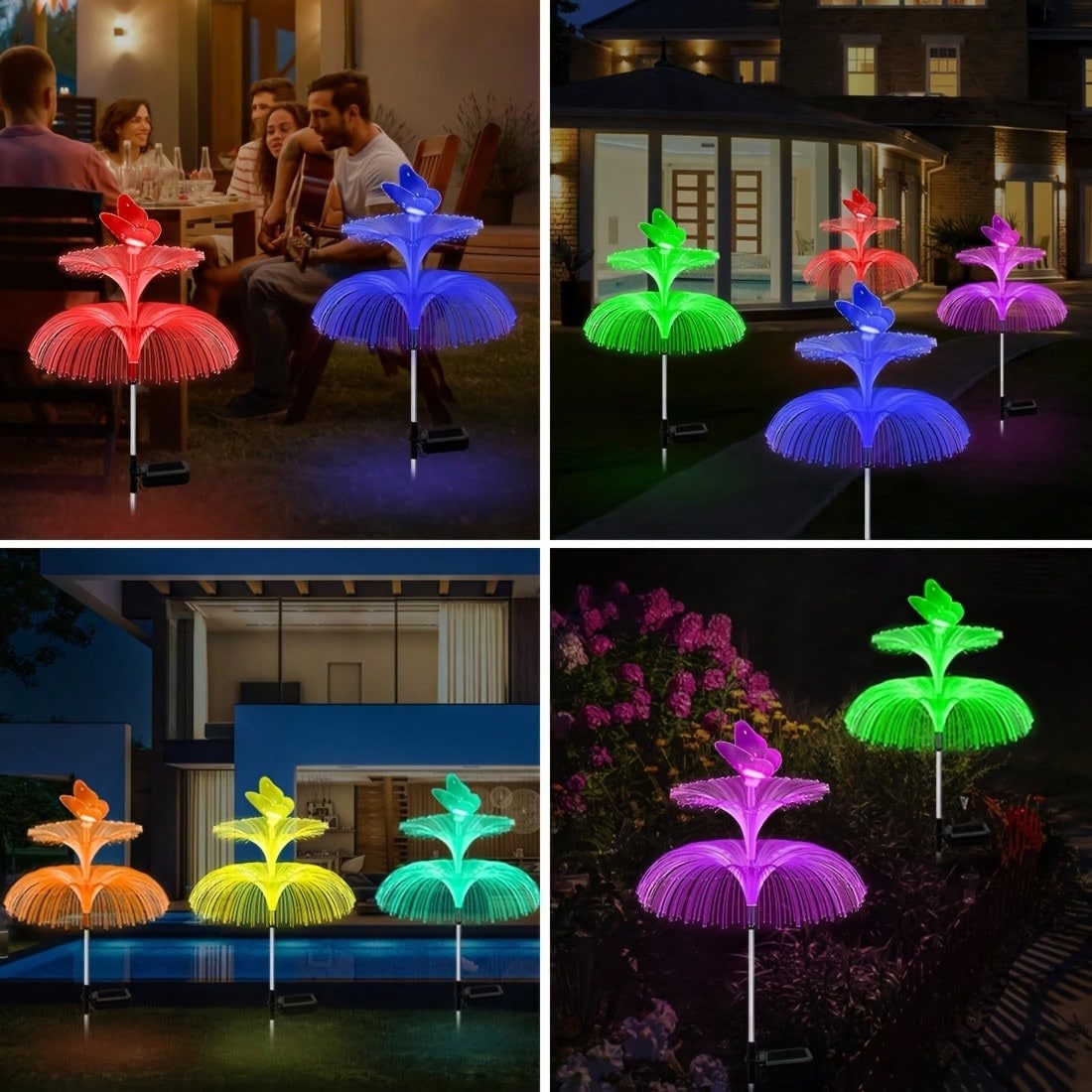 2 adet Güneş Enerjili Denizana - Outdoor Lighting Jellyfish incelemesi ve fiyatı
