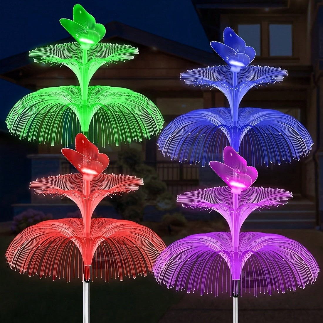 2 adet Güneş Enerjili Denizana - Outdoor Lighting Jellyfish incelemesi ve fiyatı