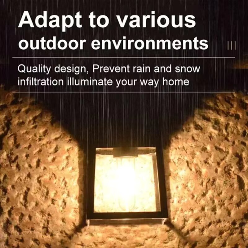 Güçlü Güneş Duvar Lambası Açık - Outdoor Lighting For Front Of House incelemesi ve fiyatı