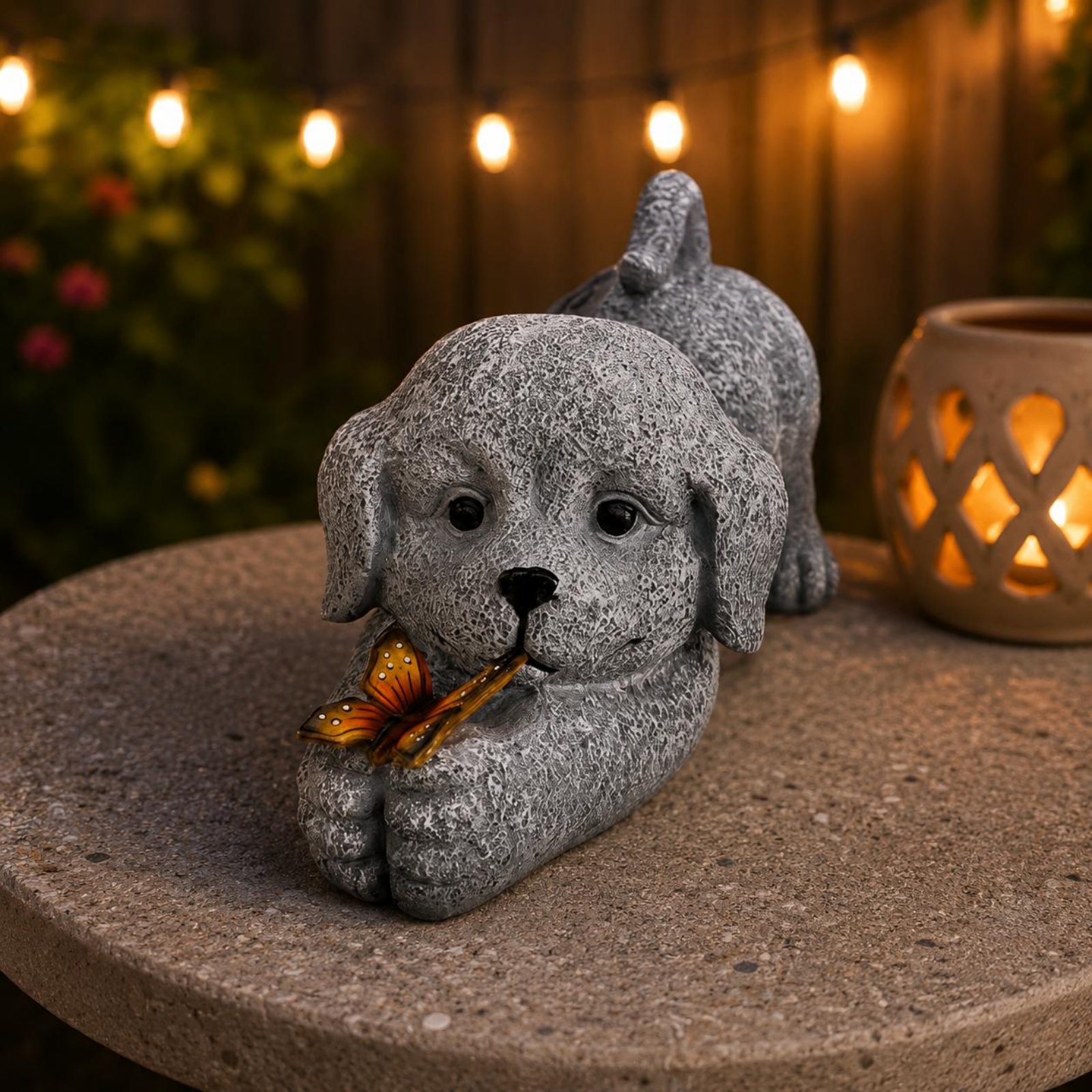 Güneş Enerjili Köpek Heykeli R - Outdoor Lighting Wire incelemesi ve fiyatı