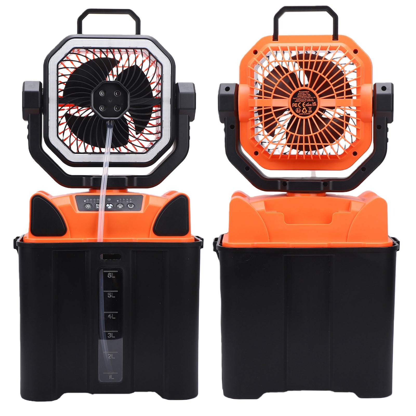 6L Kovalı, LED Işıklı, Uzaktan - Outdoor Lighting Battery Powered incelemesi ve fiyatı