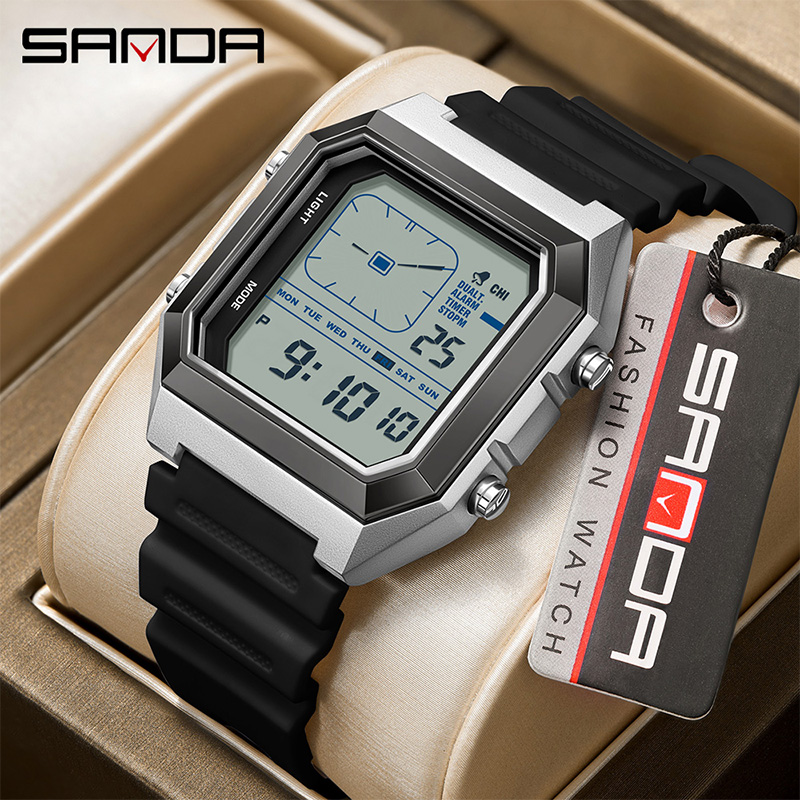 SANDA 6307 Yeni erkek Dijital  - Outdoor Lighting Timer incelemesi ve fiyatı